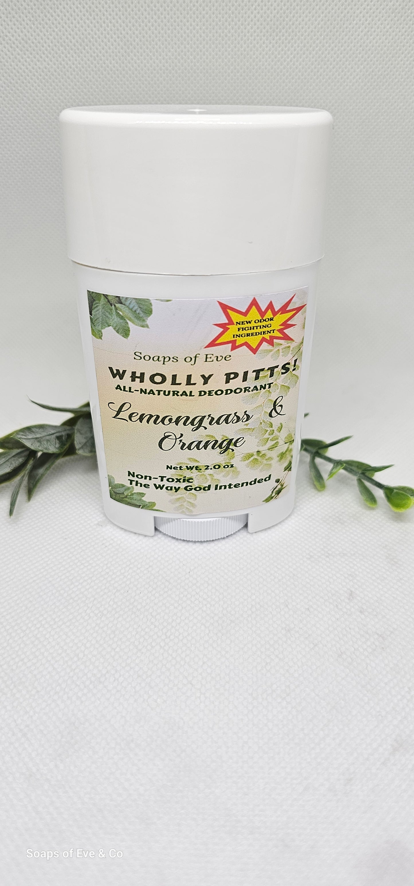 WHOLLY PITTS-Natural Deodorant